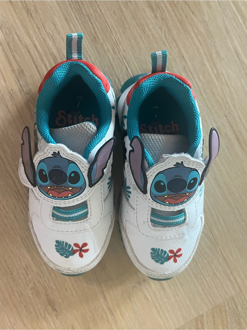 Disney Stitch Kid Shoes Size 7 Toddler Sneakers